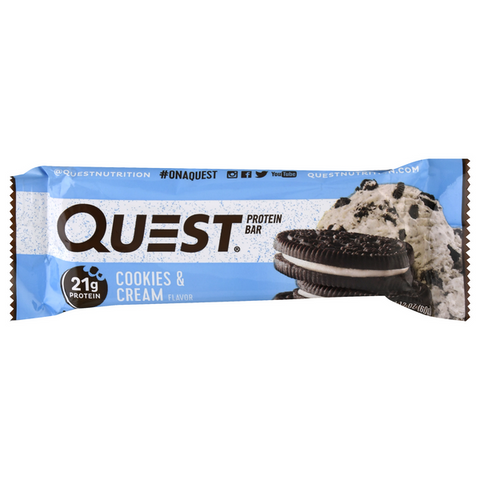 Quest Protein Bar Cookies & Cream - 2.12 Ounce