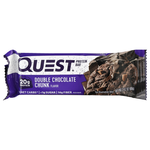 Quest Protein Bar Double Chocolate Chunk - 2.12 Ounce