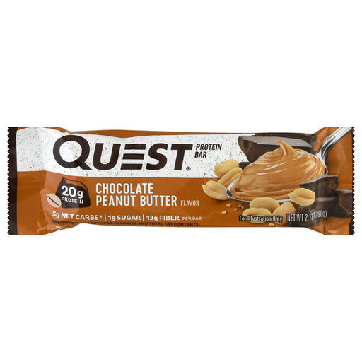 Quest Protein Bar Chocolate Peanut Butter - 2.12 Ounce