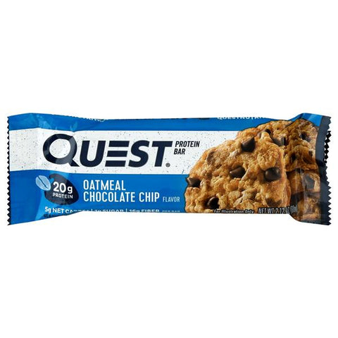 Quest Protein Bar Oatmeal Chocolate Chip - 2.12 Ounce