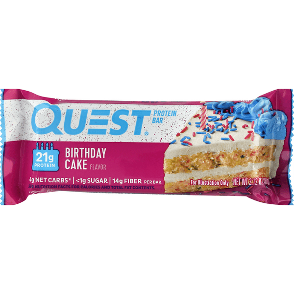Mua Quest Protein Bar Birthday Cake 60g | Tiki