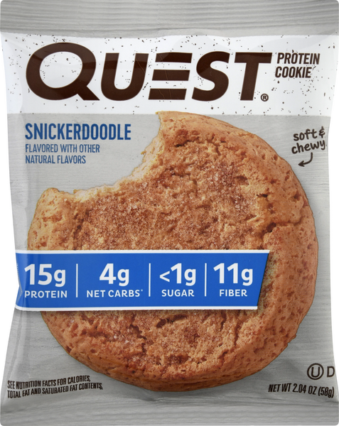Quest Snickerdoodle Protein Cookie - 2.08 Ounce