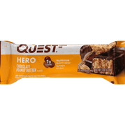 Quest Hero Chocolate Peanut Butter Protein Bar - 1.9 Ounce