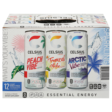Celsius Vibe Energy Drink Variety Pack