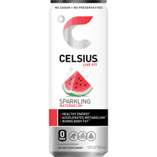 Celsius Live Fit Sparkling Watermelon Dietary Supplement - 12 Ounce