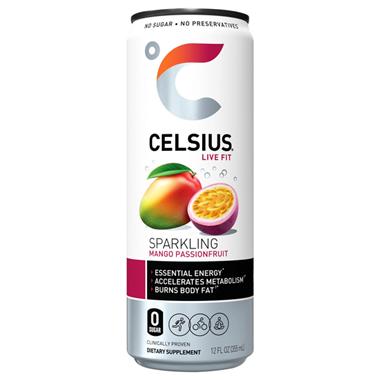 Celsius Mango Passionfruit Energy Drink
