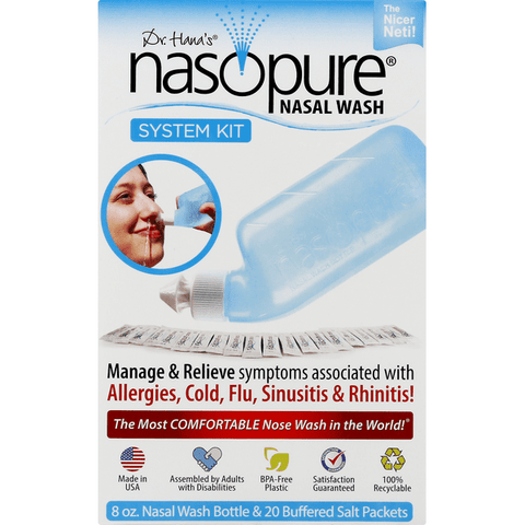 Dr. Hana's Nasopure Nasal Wash System Kit - 1 Count