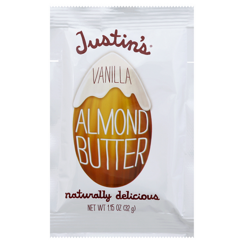 Justin's All-Natural Vanilla Almond Butter - 1.15 Ounce