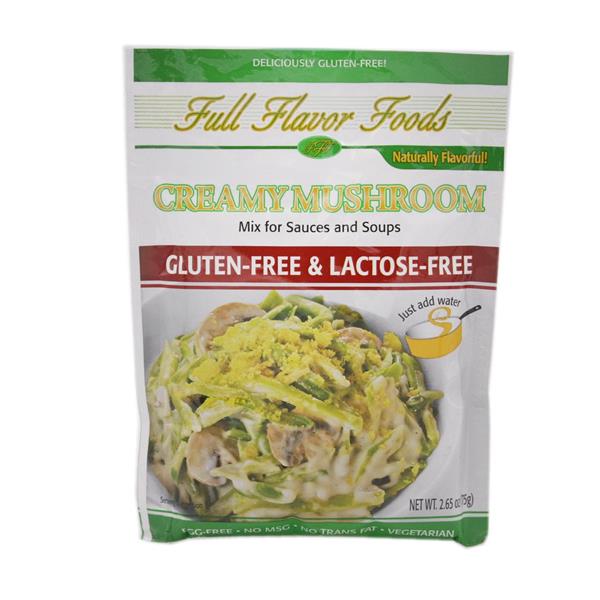 Full Flavor Foods Gluten Free & Lactose Free Creamy Mushroom Mix - 2.65 Ounce