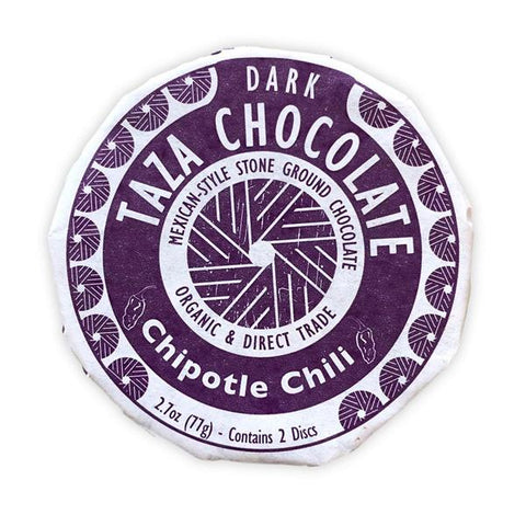 Taza Chocolate Guajillo Chili Stone-Ground Dark Chocolate Disc

 - 2.7 Ounce