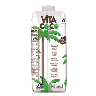 Vita Coco Pressed Coconut Water - 16.9 Ounce