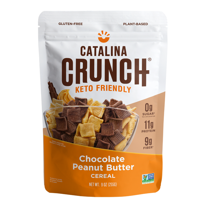 Catalina Crunch Chocolate Peanut Butter Keto Cereal - 9 Ounce