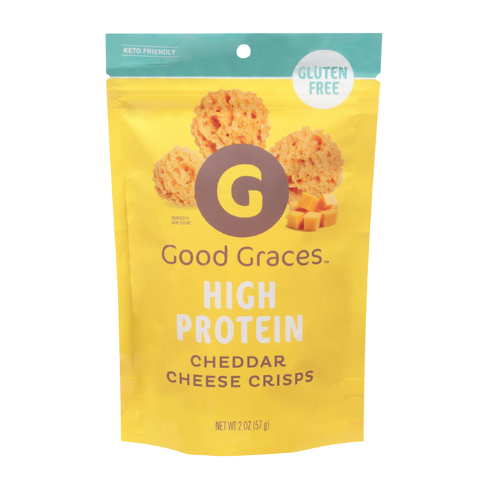 Good Graces Cheddar Cheese Crisps 