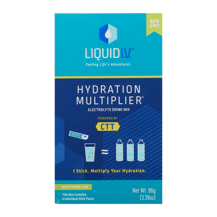 Liquid I.V. Hydration Drink Mix, Watermelon - 6 Count